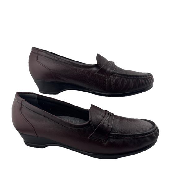 SAS Easier Tripad Comfort, Antique‎ Wine, Slip On Loafers, Woman's 8.5 EUC - Picture 1 of 9